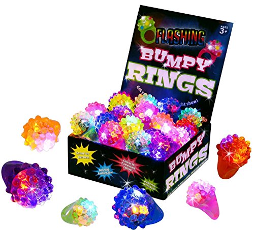 Algopix Similar Product 15 - Kangaroo 18Pack LED Light Up Rings 