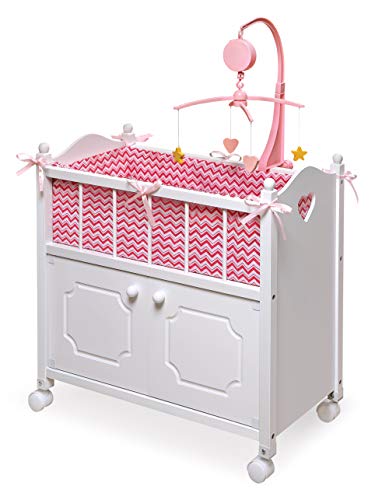 Algopix Similar Product 19 - Badger Basket Wooden Doll Bed with