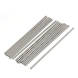 Algopix Similar Product 18 - uxcell 20pcs HSS High Speed Steel Round