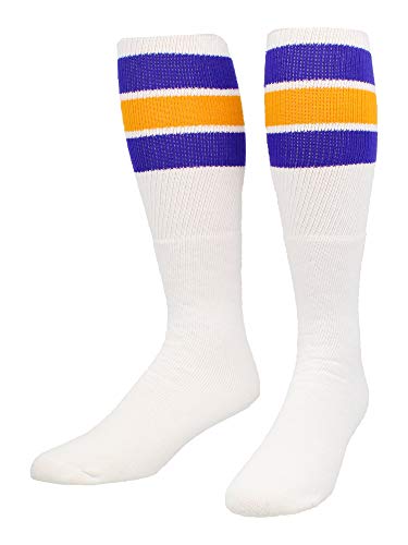 Algopix Similar Product 17 - TCK Retro 3 Stripe Tube Socks