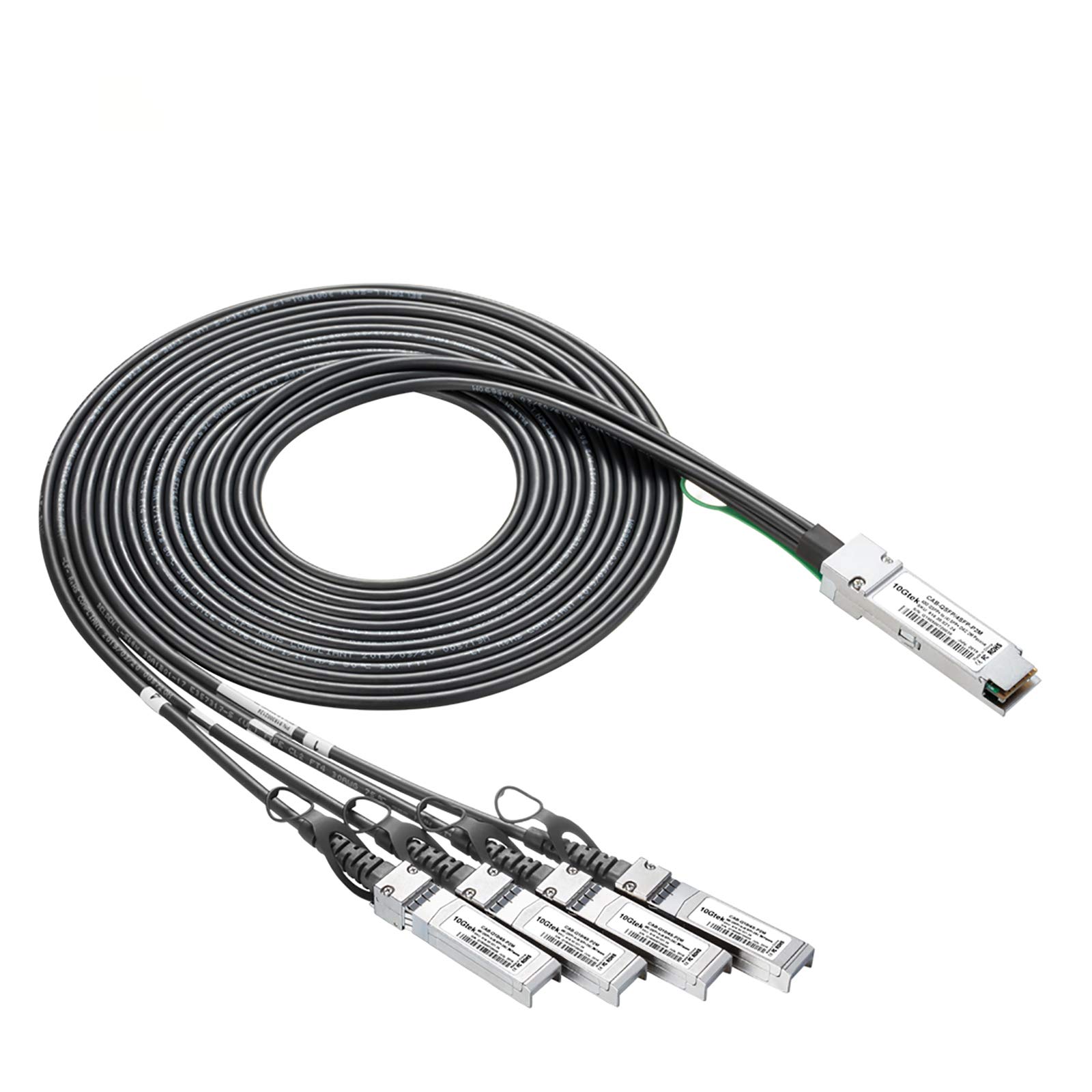 Algopix Similar Product 13 - 10Gtek 40G QSFP to 4xSFP Breakout DAC