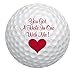 Algopix Similar Product 18 - JustPaperRoses Novelty Golf Ball You