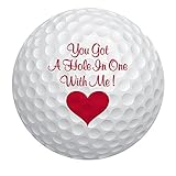 Algopix Similar Product 1 - JustPaperRoses Novelty Golf Ball You