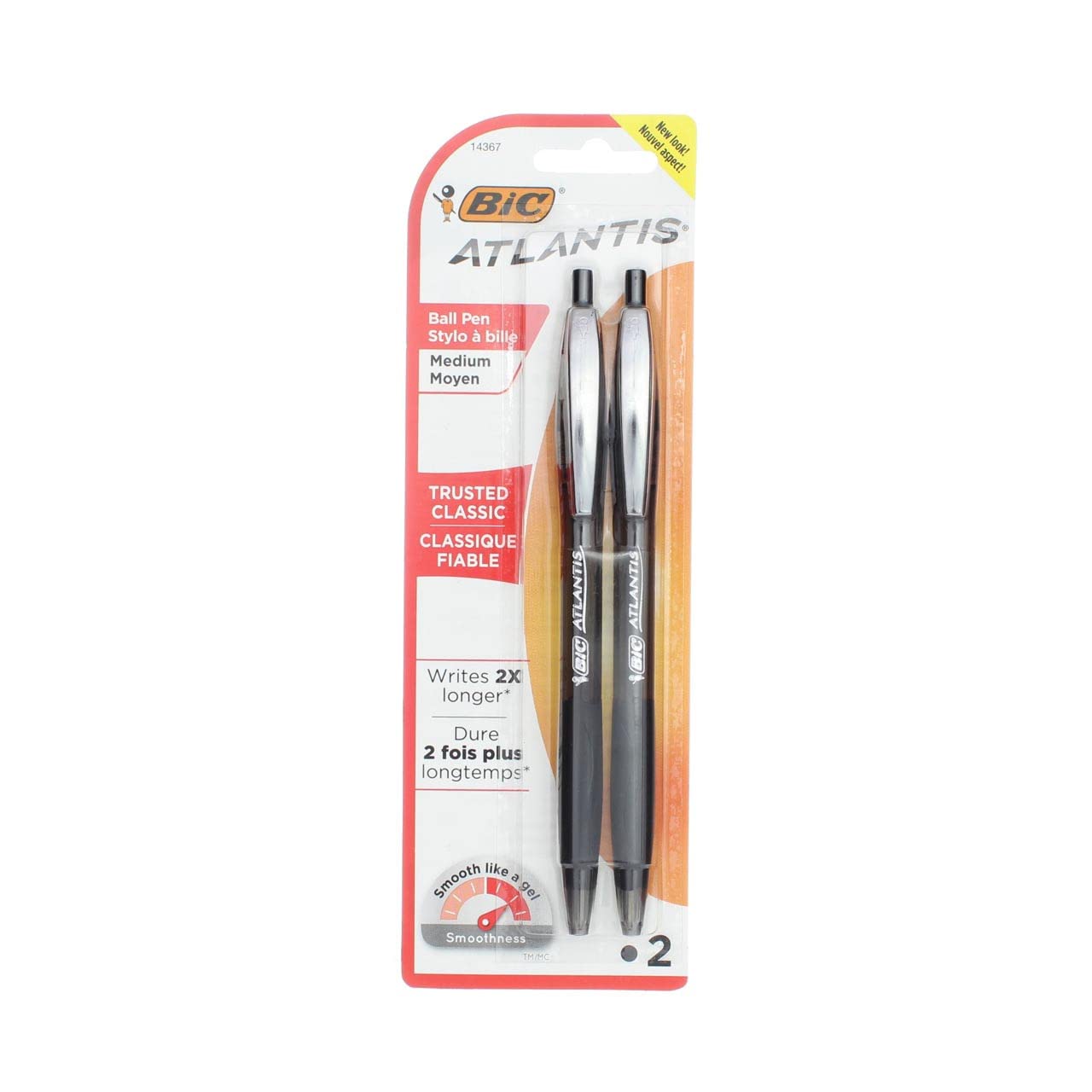 Algopix Similar Product 9 - Bic Atlantis Original Retractable Ball
