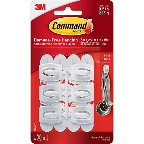 Algopix Similar Product 18 - Command Strips 17006 Mini Adhesive Hooks