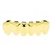 Algopix Similar Product 2 - Grillz Gold Plated Hip Hop Custom