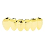 Algopix Similar Product 9 - Grillz Gold Plated Hip Hop Custom