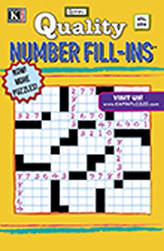 Algopix Similar Product 17 - Quality Number Fill-Ins