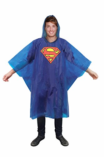 Algopix Similar Product 5 - Paladone DC Comics Superman Poncho