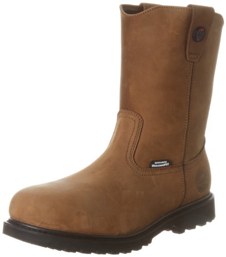 Algopix Similar Product 19 - Skechers for Work Mens Ruffneck Steel