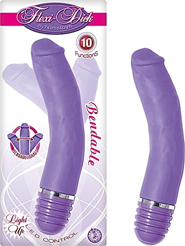 Algopix Similar Product 9 - Nasstoys Flexi Dick, Purple, 7.25 Ounce