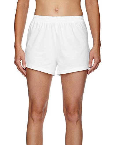 Algopix Similar Product 19 - RM JERSEY KNIT CHEER SHORT (WHITE) (XL)