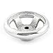 Algopix Similar Product 9 - 7mmx70mm 4 Spoke Round Iron Handwheel