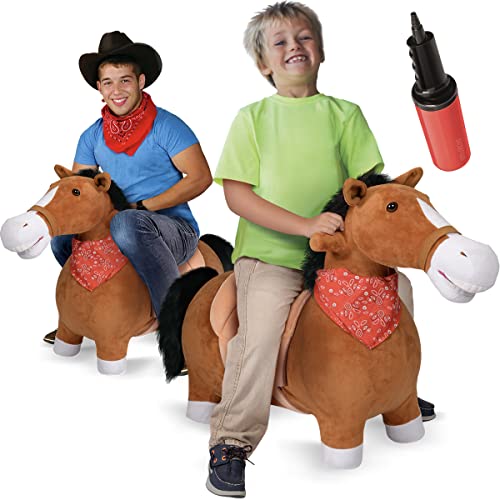 Algopix Similar Product 6 - WALIKI Toys Large Size Bouncy Horse