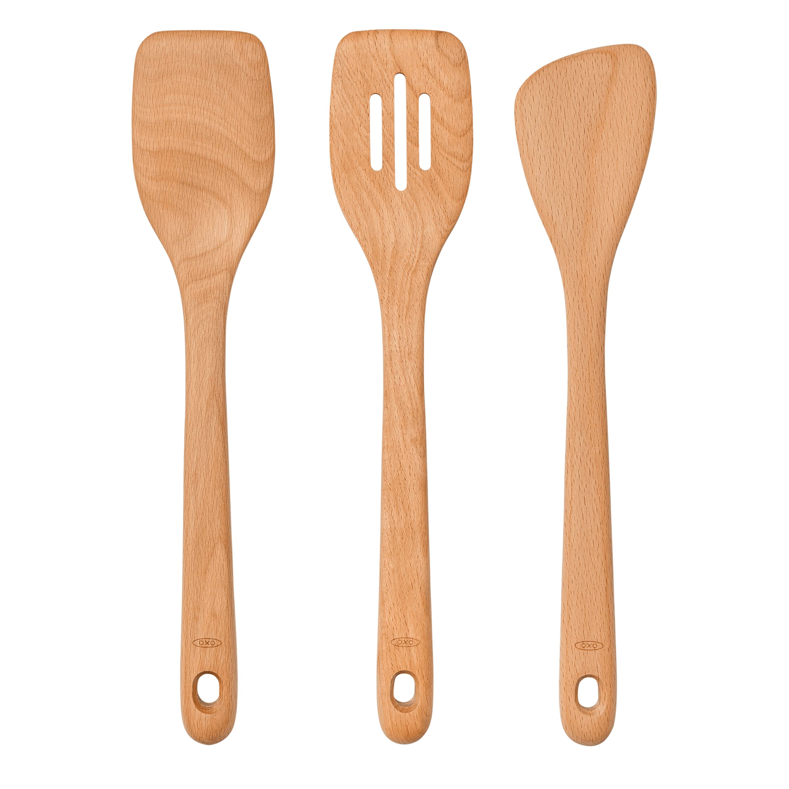 Algopix Similar Product 7 - OXO 3 Piece Good Grips Wooden Turner