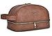 Algopix Similar Product 4 - Vetell Classic Mens Leather Toiletry