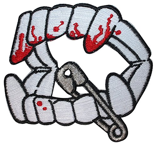 Algopix Similar Product 17 - Bloody Vampire Teeth Fangs Horror