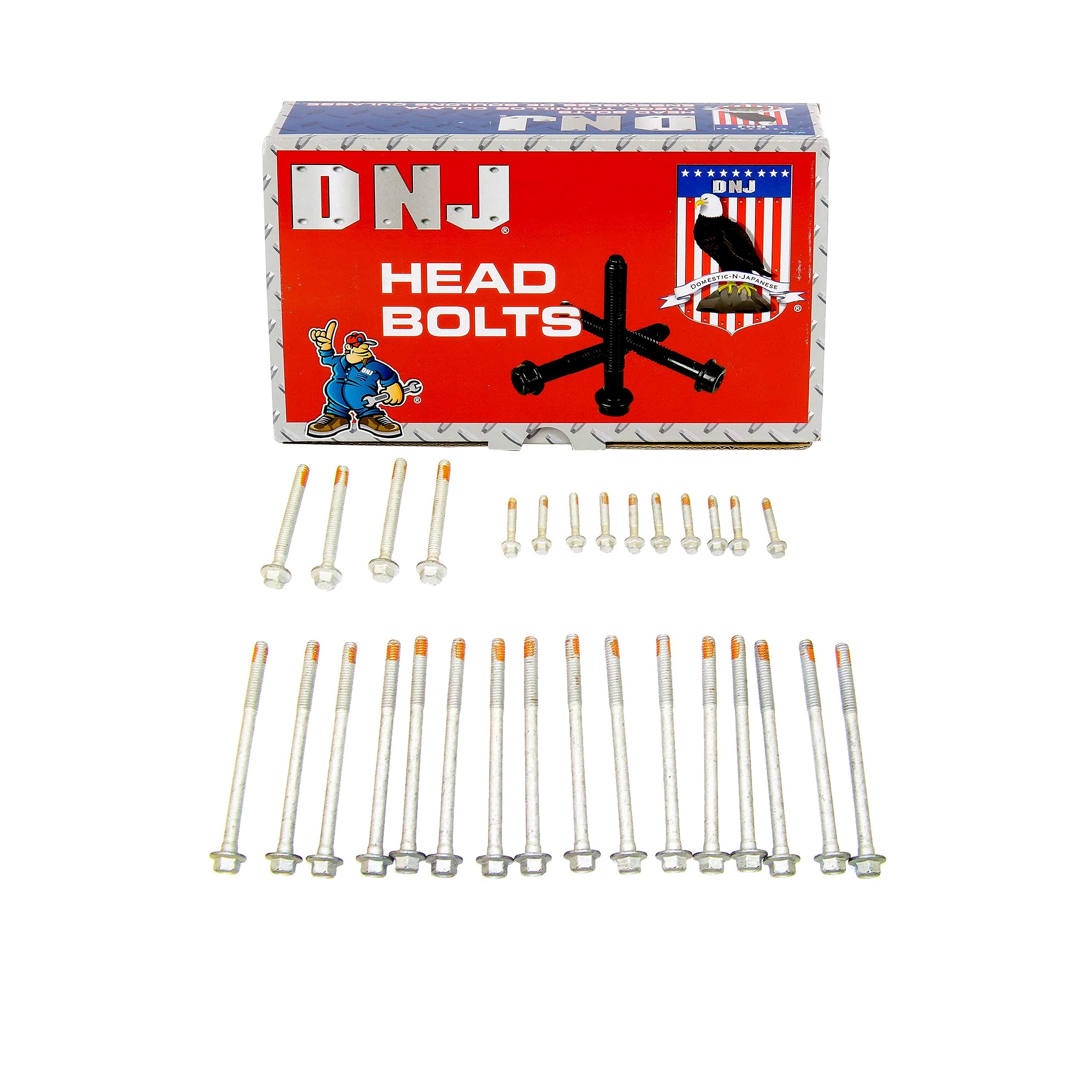 Algopix Similar Product 20 - DNJ HBK3165 Head Bolt Kitfor