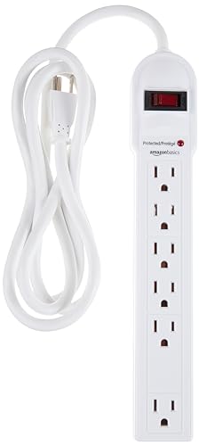 Algopix Similar Product 9 - Amazon Basics Surge Protector Power
