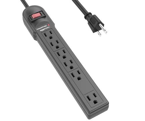 Algopix Similar Product 2 - Amazon Basics Surge Protector Power