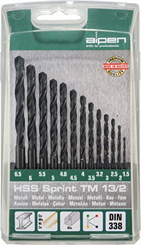 Algopix Similar Product 3 - Alpen 801101100 Tm 132 Hss 13 Pcs