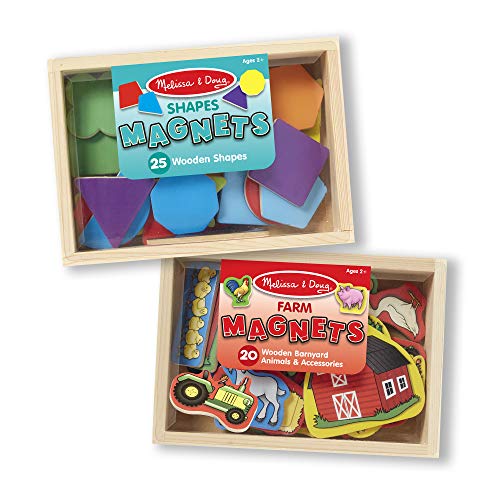 Algopix Similar Product 15 - Melissa  Doug Wooden Magnets Set 