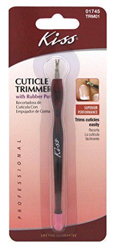 Algopix Similar Product 6 - Kiss Cuticle Trimmer With Rubber Push