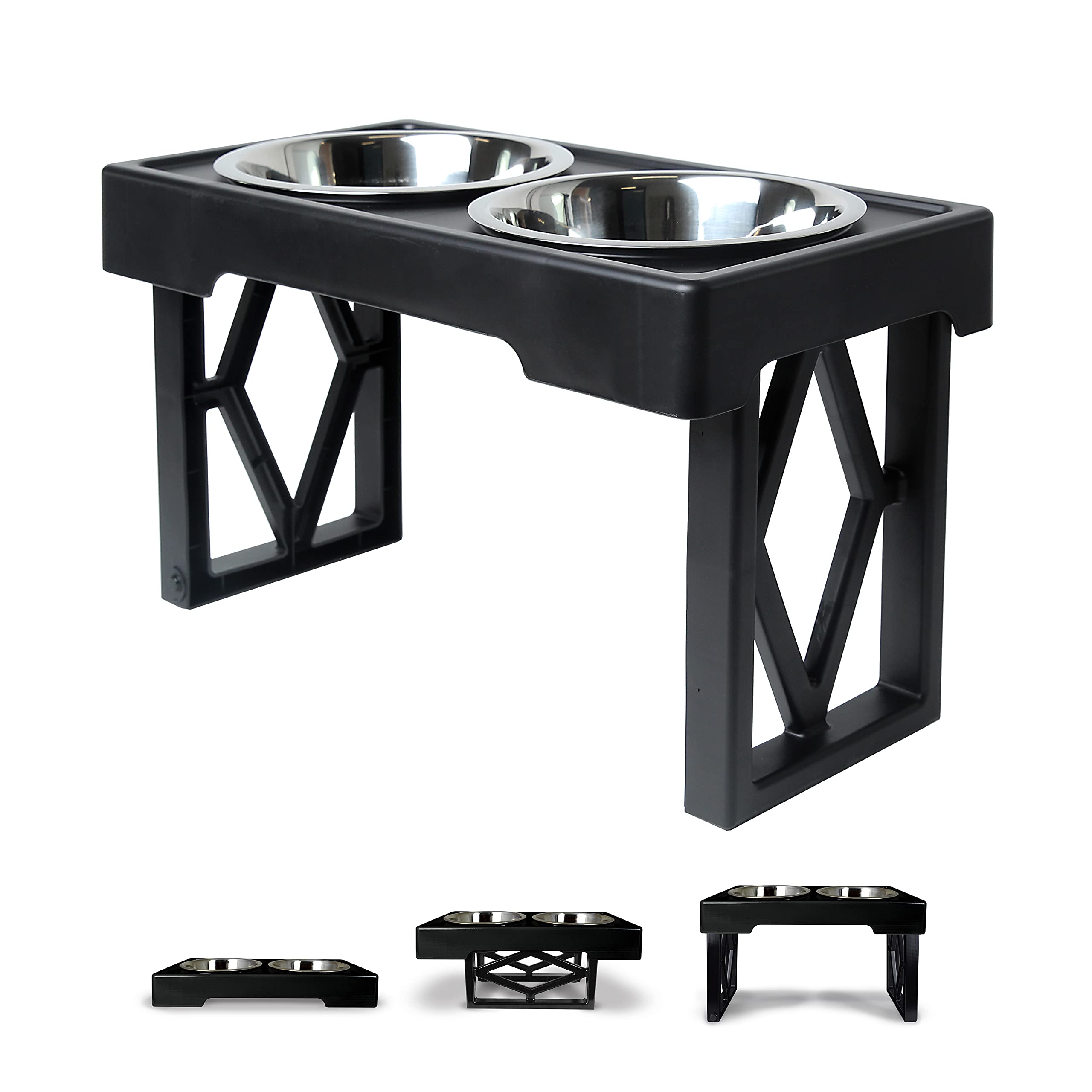 Algopix Similar Product 4 - Pet Zone Elevated Dog Bowls Designer