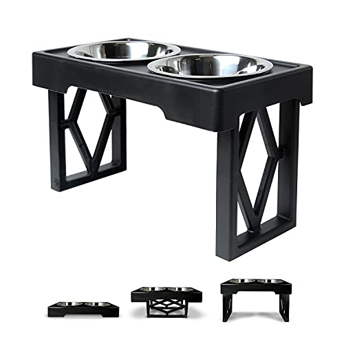 Algopix Similar Product 3 - Pet Zone Elevated Dog Bowls Designer