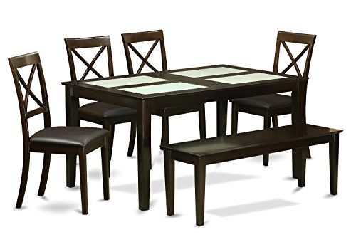 Algopix Similar Product 1 - East West Furniture CABO6GCAPLC 6 Pc