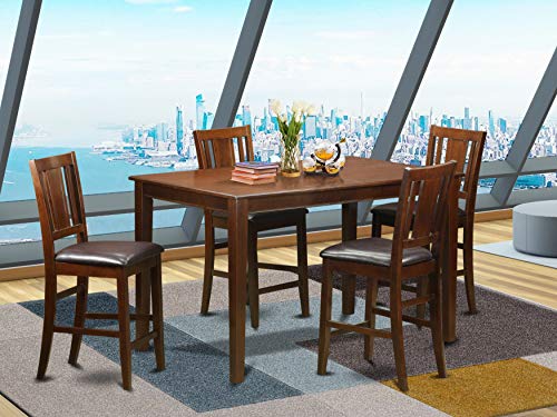 Algopix Similar Product 2 - 5 Pc pub Table set gathering Table and