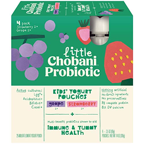Algopix Similar Product 12 - Little Chobani Probiotic Pouches Grape