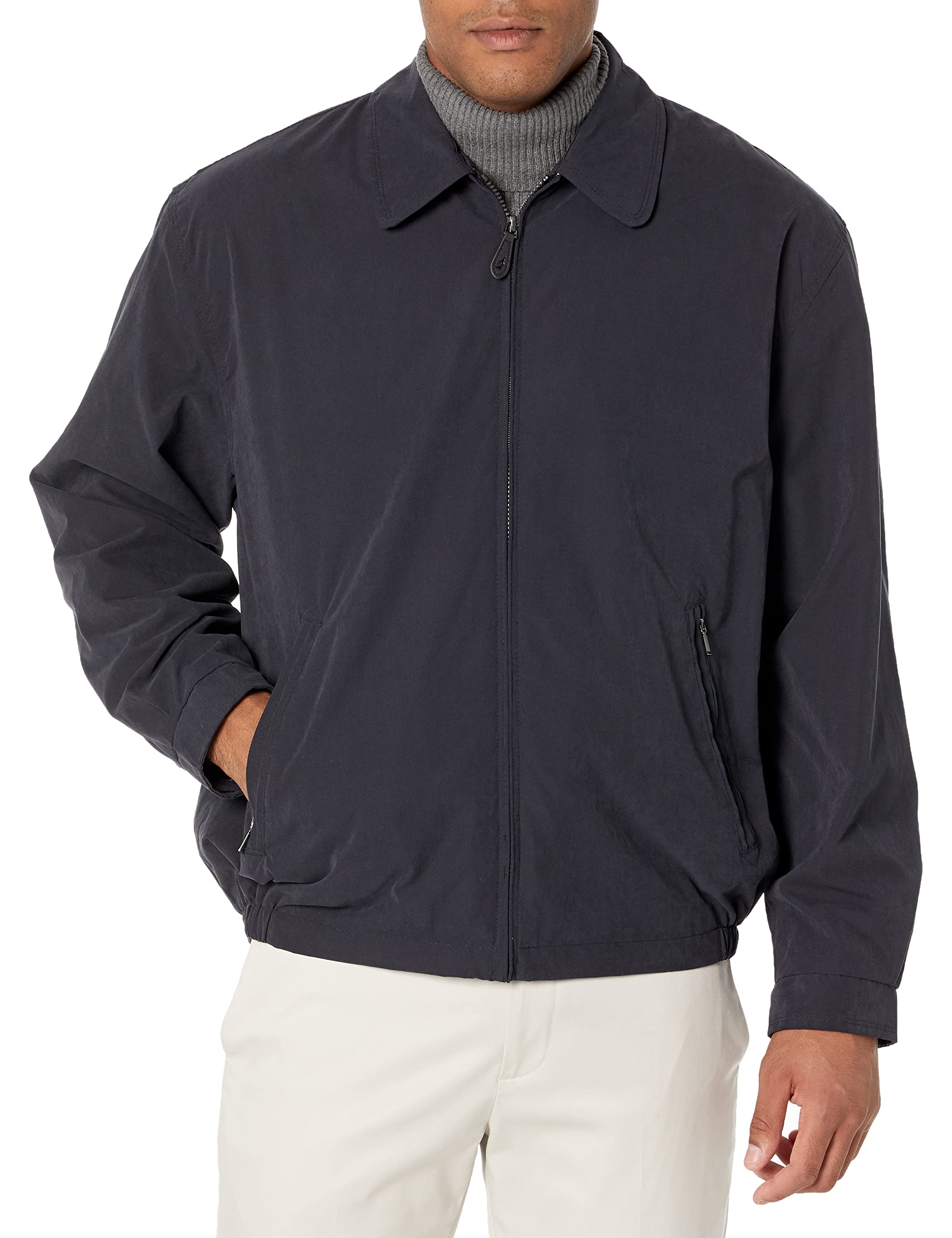 Algopix Similar Product 9 - London Fog Mens Auburn ZipFront Golf
