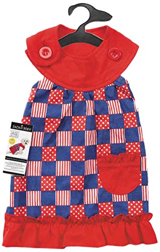 Algopix Similar Product 16 - Zack  Zoey Patriotic Pooch Patchwork