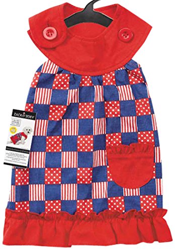 Algopix Similar Product 15 - Zack  Zoey Patriotic Pooch Patchwork