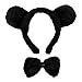 Algopix Similar Product 6 - SeasonsTrading Black Bear Ears  Bow