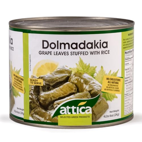 Algopix Similar Product 20 - Attica Stuffed Grape Leaves Dolmas 