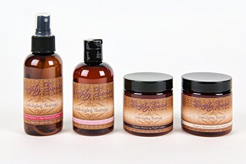 Algopix Similar Product 1 - Anti Aging KIT 4oz Set Cleanser Toner