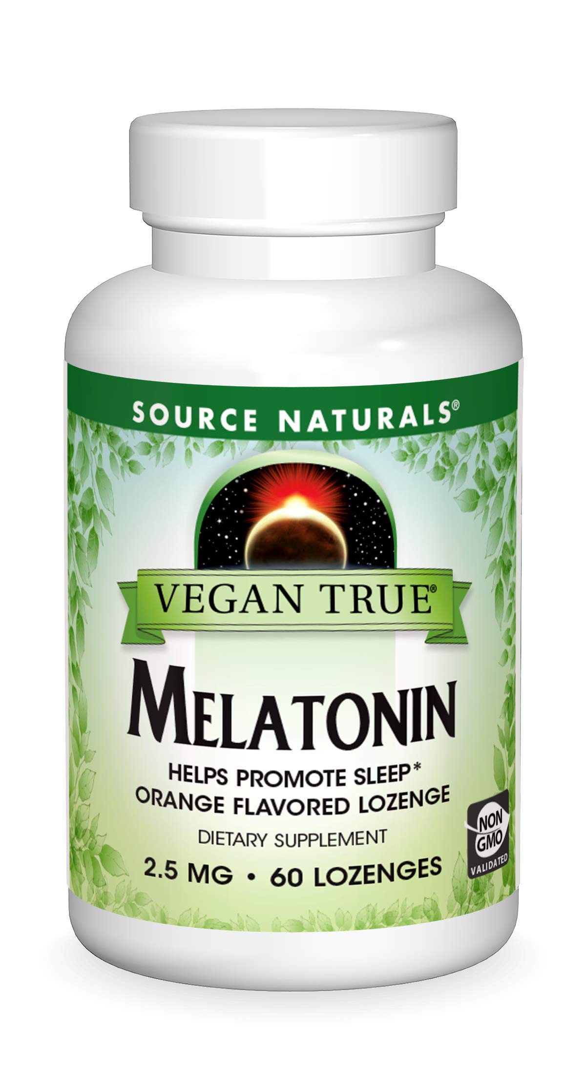 Algopix Similar Product 10 - Source Naturals Vegan True Melatonin