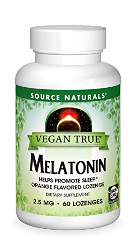 Algopix Similar Product 16 - Source Naturals Vegan True Melatonin