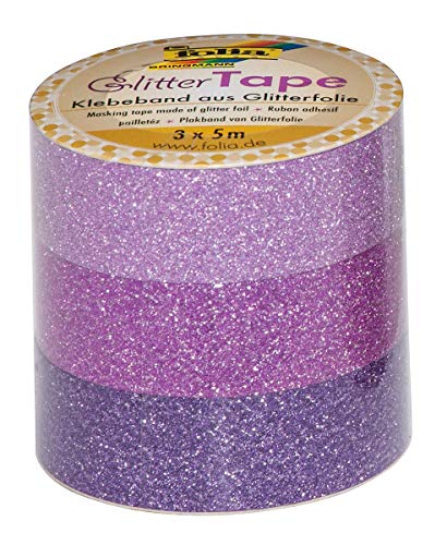 Algopix Similar Product 5 - Folia Decorative Adhesive Tape Glitter