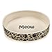 Algopix Similar Product 19 - SAVVY TABBY Wild Time Cat Dish Brown