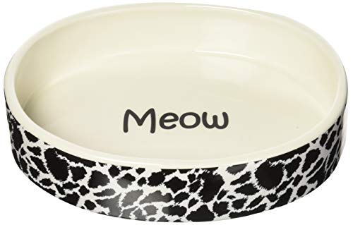 Algopix Similar Product 8 - Savvy Tabby Wild Time Cat Dish Black