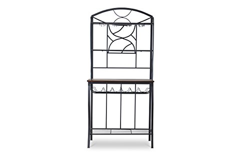 Algopix Similar Product 19 - Baxton Studio Corsica Wood and Metal