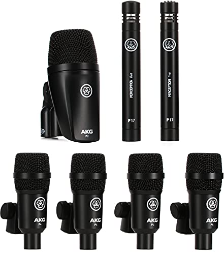 Algopix Similar Product 13 - AKG Drum Set Session 1 Microphone Set