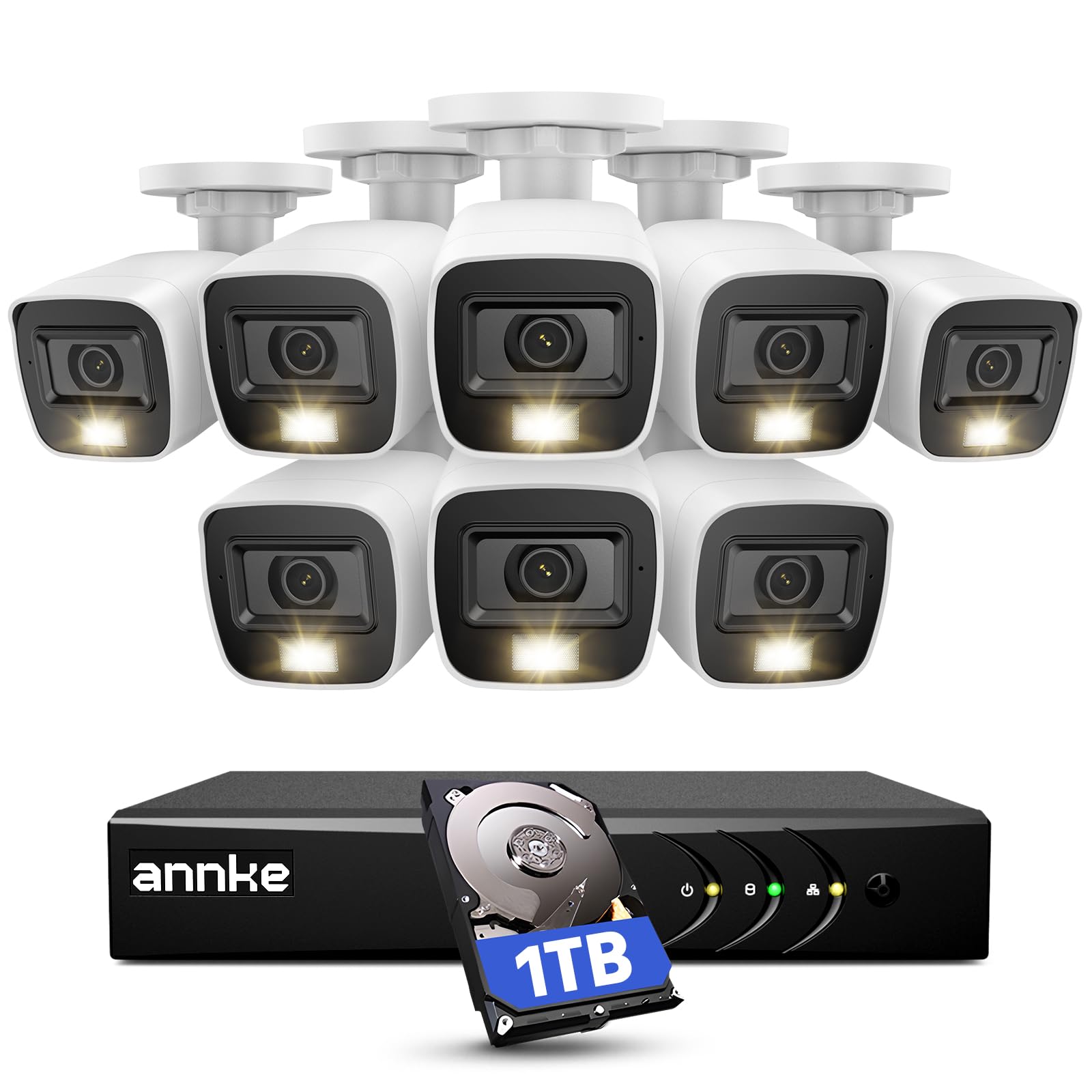 Algopix Similar Product 1 - ANNKE 3K Lite Wired Security Camera