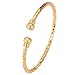 Algopix Similar Product 17 - U7 18K Gold Plated Bangle Bracelets for