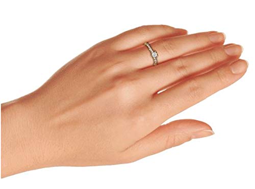 Algopix Similar Product 12 - Minimalist Simple Real 14K Yellow Gold