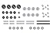 Algopix Similar Product 5 - LEGO 50pc Technic gear & axle SET