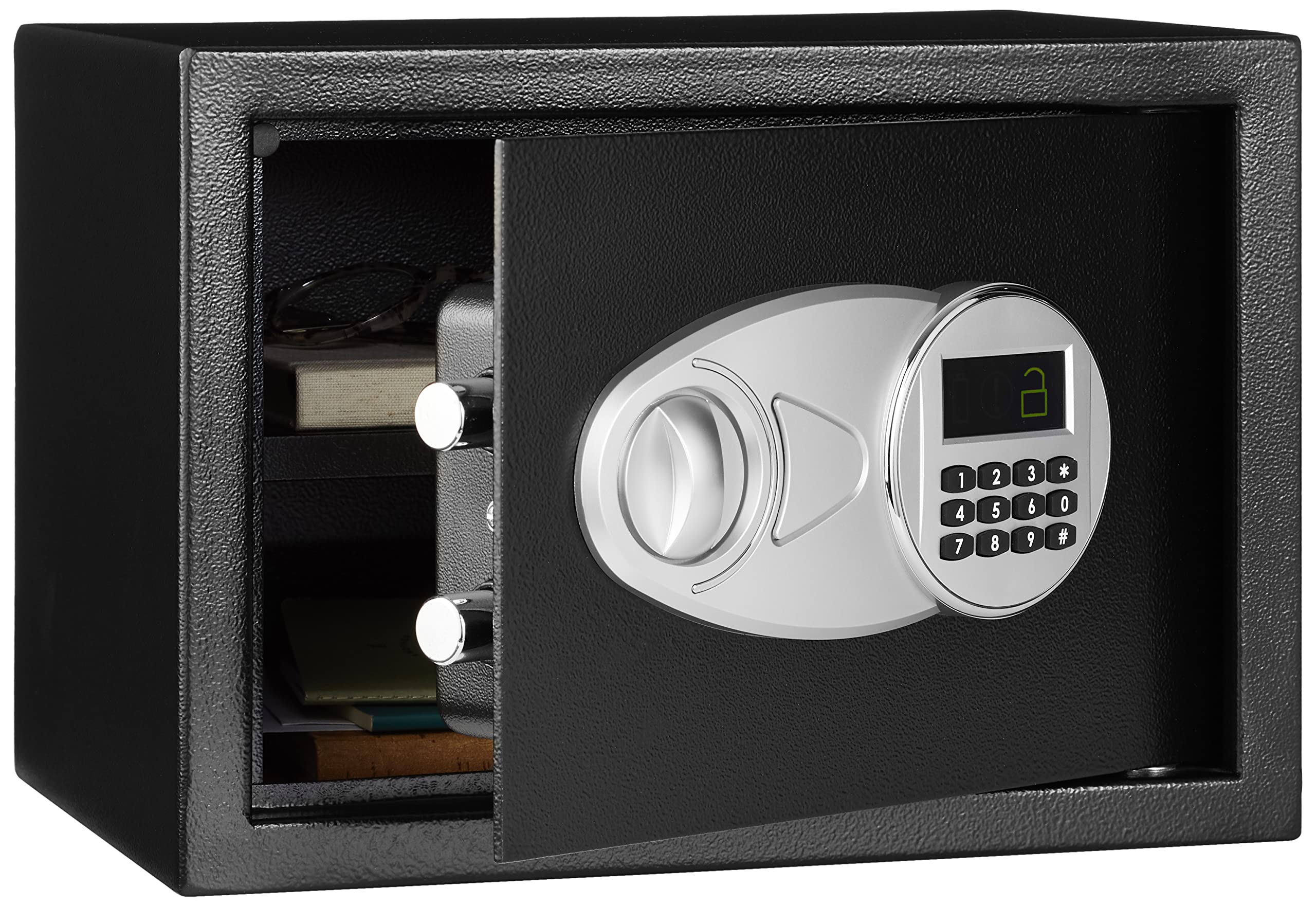 Algopix Similar Product 7 - Amazon Basics Steel Security Safe and